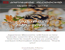 Tablet Screenshot of japaneseblossoms.com